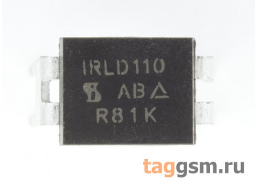 IRLD110 (DIP-4) Полевой транзистор N-MOSFET 100В 1А