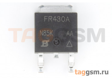 IRFR430A (D-PAK) Полевой транзистор N-MOSFET 500В 5А