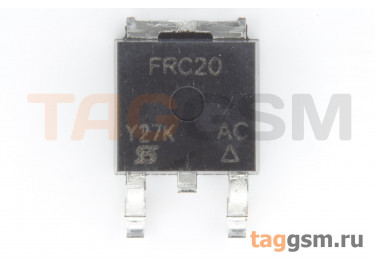 IRFRC20 (D-PAK) Полевой транзистор N-MOSFET 600В 2А