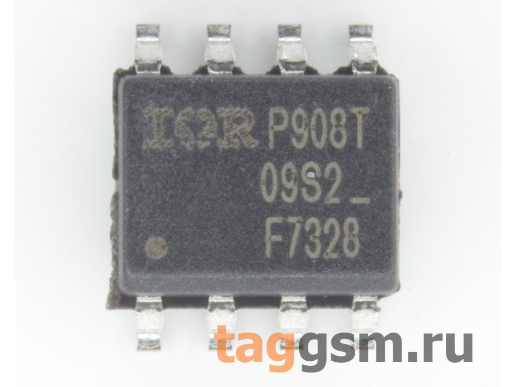 IRF7328TRPBF (SO-8) Полевой транзистор 2P-MOSFET 30В 8А