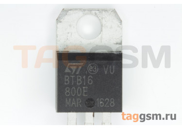 BTB16-800E (TO-220B) Симистор 50мА 16А 800В