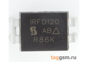 IRFD120 (DIP-4) Полевой транзистор N-MOSFET 100В 1,3А