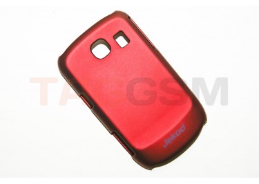 Задняя накладка Jekod для Samsung GT-S3850 Corby II (красная)