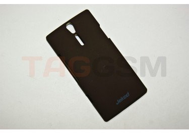 Задняя накладка Jekod для Sony Xperia S / HD (коричневая)