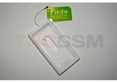 Задняя крышка KSH Nokia N9 силикон-пластик+защитная пленка белая