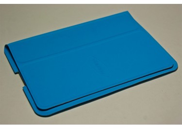 Сумка футляр-книга для Samsung Galaxy Tab P6800 копия оригинала (голубая)