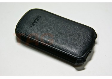 Чехол OZAKI Samsung S5570 верхний флип кожа черный