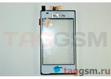 Тачскрин для LG E610 / E612 Optimus L5 (белый), ориг