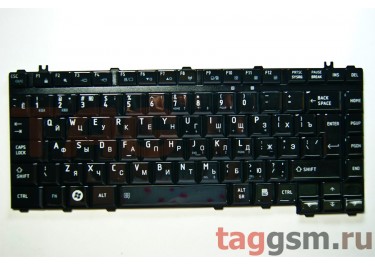 Клавиатура для ноутбука Toshiba Satellite A200 / A300 / A305 / L300 / L450 / M300 / M305 / M305D (черный)