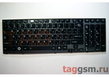 Клавиатура для ноутбука Toshiba Satellite A660 / A665 / Qosmio X770 / X775 (черный)