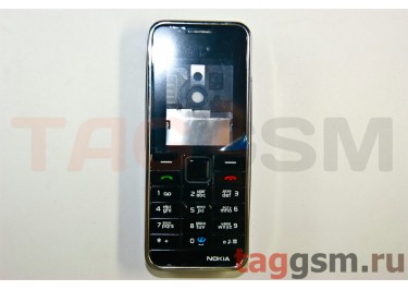 Корпус Nokia 3500C со средней частью + клавиатура(черный)