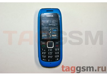 Корпус Nokia C1-00 со средней частью + клавиатура(синий)