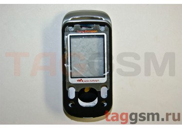 корпус Sony-Ericsson W550 (черный / серебро)