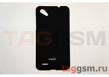 Задняя накладка Moshi HTC ONE SC (T528D) пластик черный