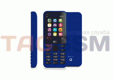 Сотовый телефон BQ Step L+ 2431 (Dark blue)