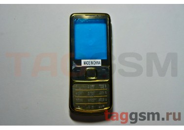 Корпус Nokia 6700 со средней частью + клавиатура (золото)