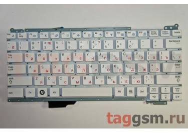 Клавиатура для ноутбука Samsung NC110-A01 / NC110-A04 / NC110-A03 (белый)
