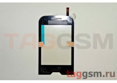 Тачскрин для Samsung S7070 La Fleur (черный), оригинал