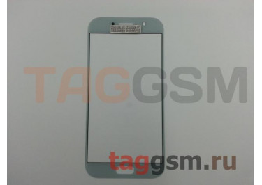 Стекло для Samsung A520 Galaxy A5 (2017) (синий), ААА