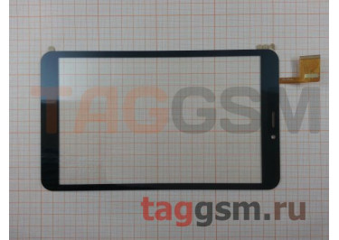Тачскрин для Prestigio MultiPad Wize PMT3408 / PMT3508 / PMT3608 / PMT3418 / PMT3518 / PMT3618 (ZYD080-64V01 / ZYD080-64V02) (203*120 мм) (черный)