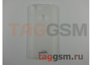Задняя накладка для Xiaomi Redmi Note 5A Prime (силикон, белая) Jekod / KissWill