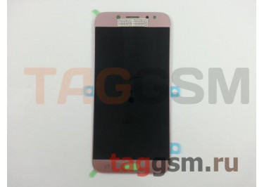 Дисплей для Samsung  SM-J730 Galaxy J7 (2017) + тачскрин (розовый), ОРИГ100%