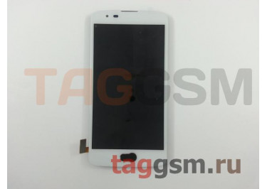 Дисплей для LG K350E K8 LTE + тачскрин + рамка (белый)
