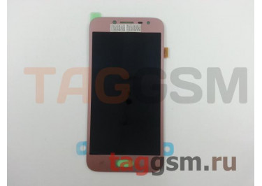 Дисплей для Samsung  SM-J250F Galaxy J2 (2018) + тачскрин (розовый), ОРИГ100%
