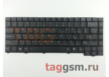 Клавиатура для ноутбука Asus F3 / F3J / F3JC / F3JM-1A / F3JP / F3M / T1 (горизонтальный Enter) (черный)