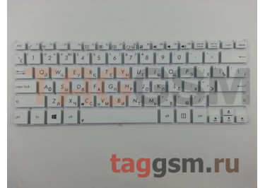 Клавиатура для ноутбука Asus X201 / X201E / X202 / X202E / S200 / S201 / S201E (белый)