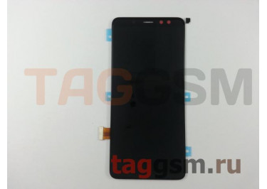 Дисплей для Samsung  SM-A530 Galaxy A8 (2018) + тачскрин (черный), ОРИГ100%