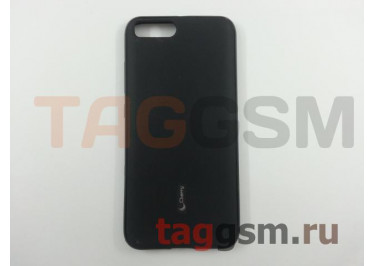 Задняя накладка для Xiaomi Mi6 (силикон, матовая, черная) Cherry
