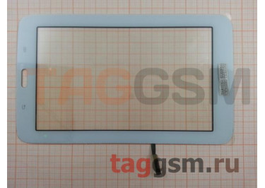 Тачскрин для Samsung SM-T110 Galaxy Tab 3 Lite (7'') (белый) (без отверстия под динамик), ориг