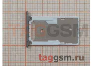 Держатель сим для Xiaomi Redmi Note 3 / Note 3 Pro (серый)