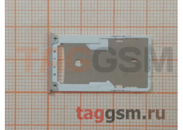 Держатель сим для Xiaomi Redmi 4 / 4 Pro (серебро)