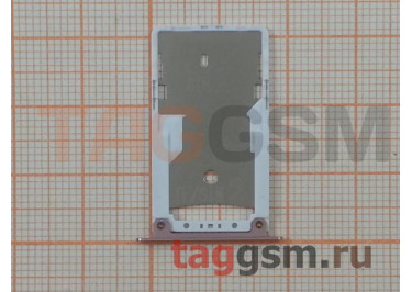 Держатель сим для Xiaomi Redmi Note 4X (розовый)