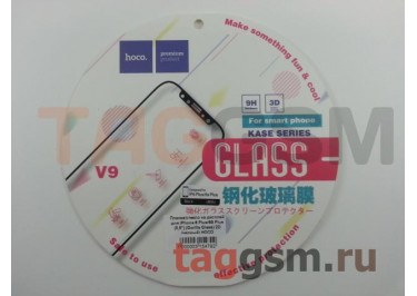 Пленка / стекло на дисплей для iPhone 6 Plus / 6S Plus (5,5") (Gorilla Glass) 2D (черный) HOCO