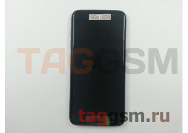 Дисплей для Samsung  SM-G935F Galaxy S7 Edge + тачскрин + рамка (черный), ОРИГ100%