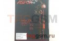 Наушники Aspor A612 (Bluetooth 4.1) + микрофон (черный) NEW