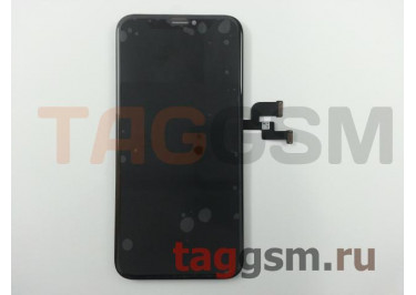 Дисплей для iPhone X + тачскрин черный, оригинал (заменено стекло)