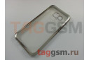 Задняя накладка для Samsung A3 / A320 Galaxy A3 (2017) (силикон, серебро) NEYPO