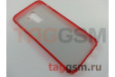 Задняя накладка для Samsung J8 / J810 Galaxy J8 (2018) (силикон, красная (BRILLIANT)) NEYPO