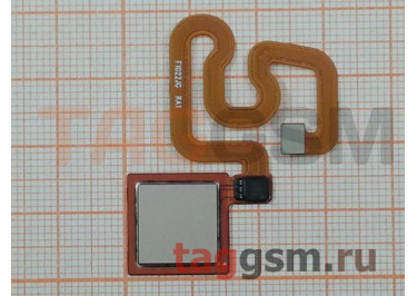 Шлейф для Xiaomi Redmi 5 + сканер отпечатка пальца (золото)
