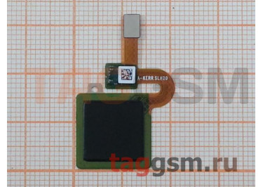 Шлейф для Xiaomi Redmi 5 Plus + сканер отпечатка пальца (черный)