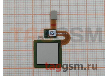 Шлейф для Xiaomi Redmi 5 Plus + сканер отпечатка пальца (золото)