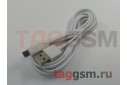 Кабель USB - micro USB (в коробке) белый 2m, HOCO (X1)