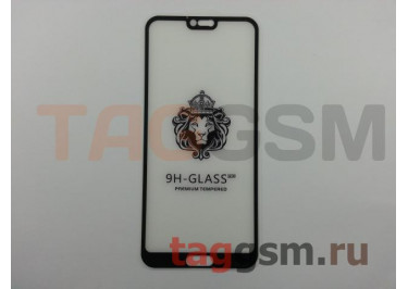 Пленка / стекло на дисплей для HUAWEI Honor 10 (Gorilla Glass) 5D (черный) техпак