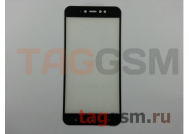 Пленка / стекло на дисплей для XIAOMI Redmi Note 5A (Gorilla Glass) 5D (черный) техпак
