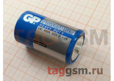 Элементы питания LR20-2P (батарейка,1.5В) (2 / 20 / 200) GP Blue