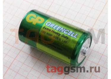 Элементы питания LR20-2BL (батарейка,1.5В) (2 / 20 / 120) GP Green